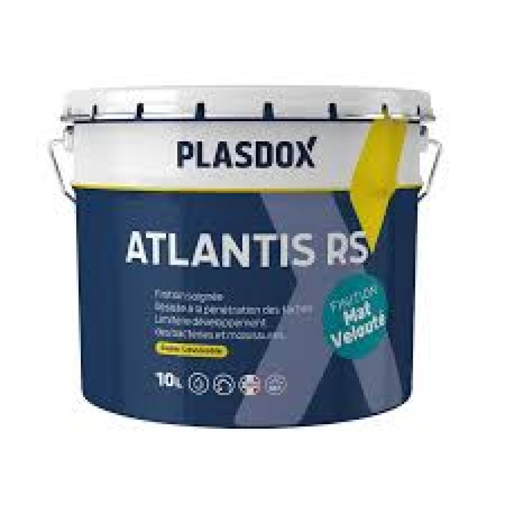 ATLANTIS MAT VELOUTE RS - A TEINTER BASE MA - 10L | PMP Décor