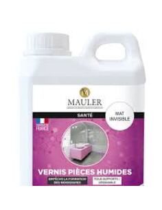 Vernis pièces humides - Mat invisible - 1Litre | PMP Décor
