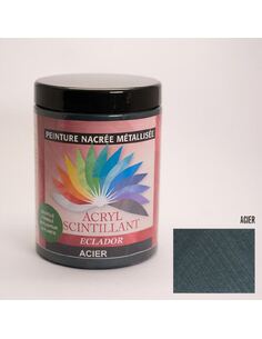 ACRYL SCINTILLANT - ETAIN - 250ml - ECLADOR | PMP Décor