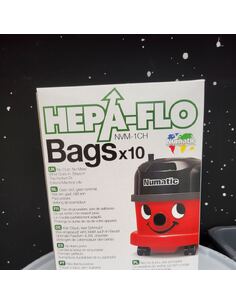 Sac aspirateur original NUMATIC 9L 1C HEPAFLO-604015 - Lot x 10 | PMP 