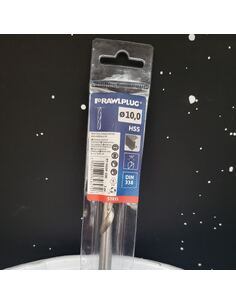 Forêt HSS rectifié diamètre 10 mm et longueur 133 mm - 1 pièce | PMP D