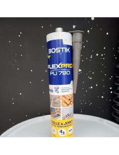 Mastic-colle et joint FLEXPRO PU790 - gris - cartouche de 300 ml | PMP