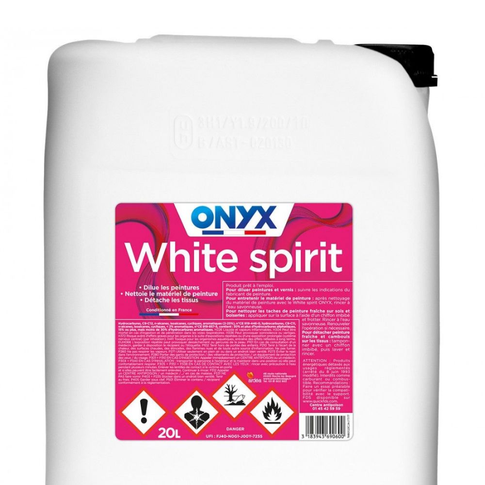 WHITE SPIRIT 20L ONYX | PMP Décor