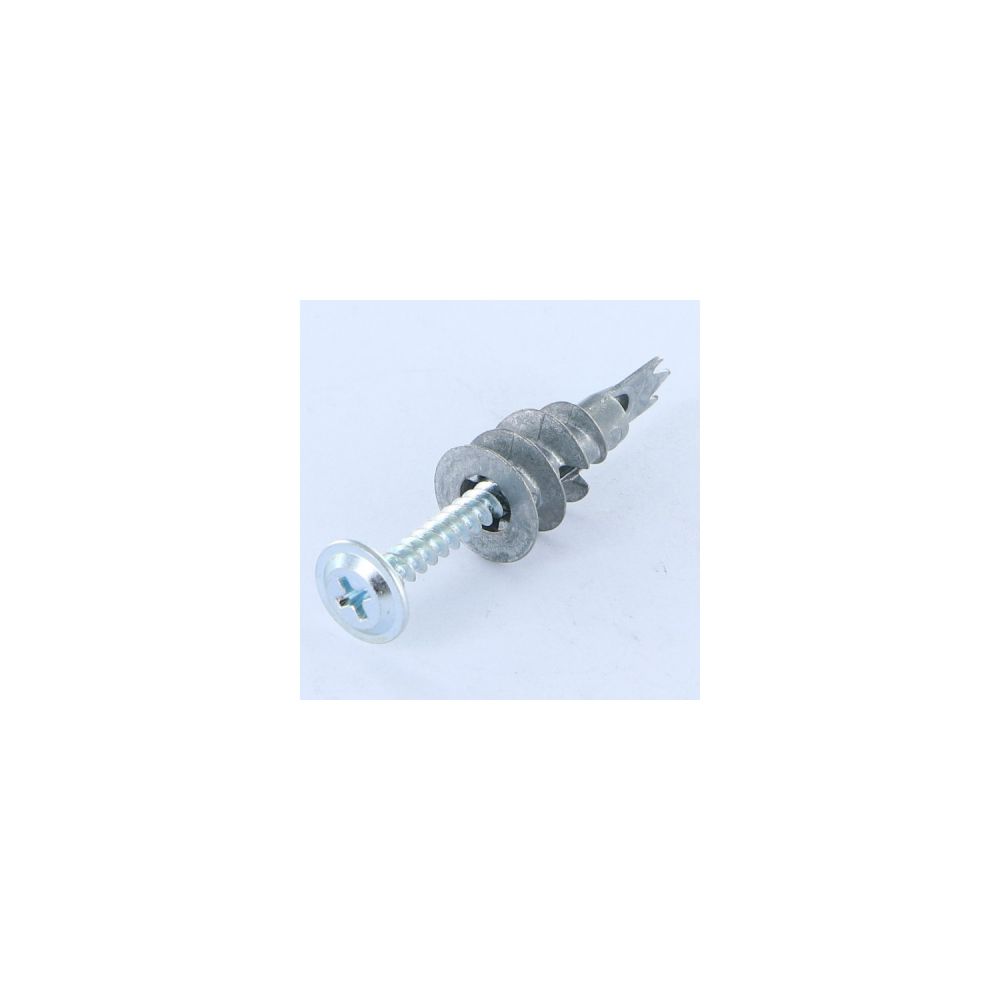 Chevilles autoforeuse metal avec vis - support creux 4,5 x 34 mm | PMP