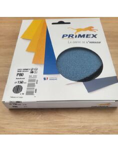Disque GW850 AIRMEX maille abrasive 150 mm P80 lot de 10 | PMP Décor