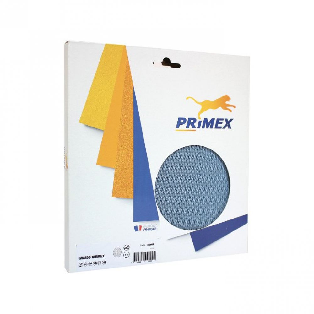 Disque GW850 AIRMEX maille abrasive P120 autofixant 125 mm lot de 10 |