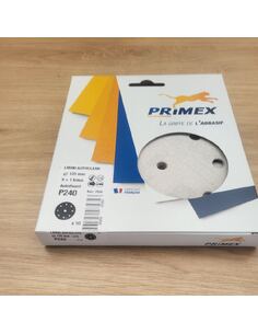 Disque LR590 AUTOCLEAN 125 mm autofixant P240 lot de 10 | PMP Décor