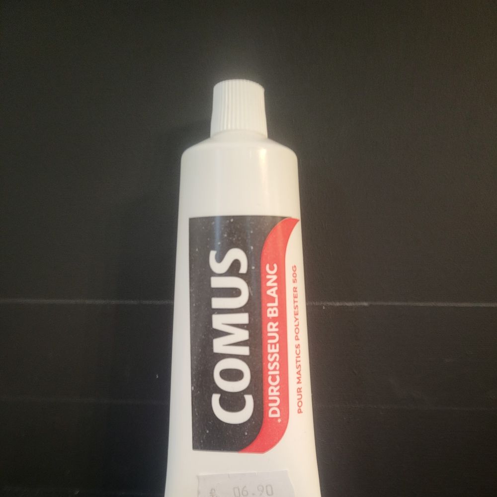Durcisseur mastic polyester 50 g - COMUS | PMP Décor