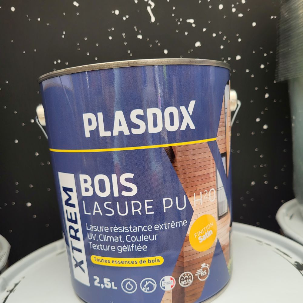 XTREM BOIS LASURE PU H2O finition satin 2,5L | PMP Décor