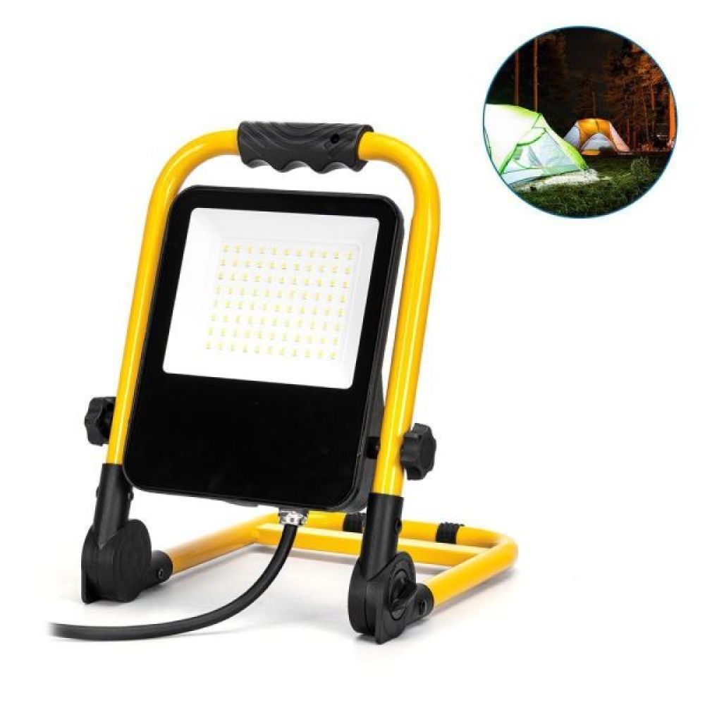 Projecteur à LED Portable filaire - 50 watts & IP 65 - KELI POWER | PM
