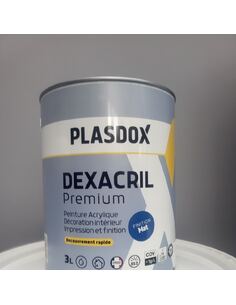 DEXACRIL Premium Mat BLC 3L | PMP Décor