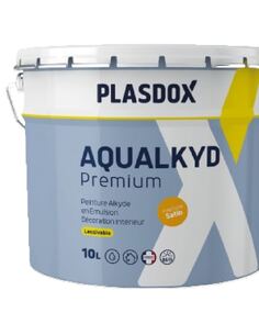 AQUALKYD PREMIUM SATIN BLANC 1L | PMP Décor