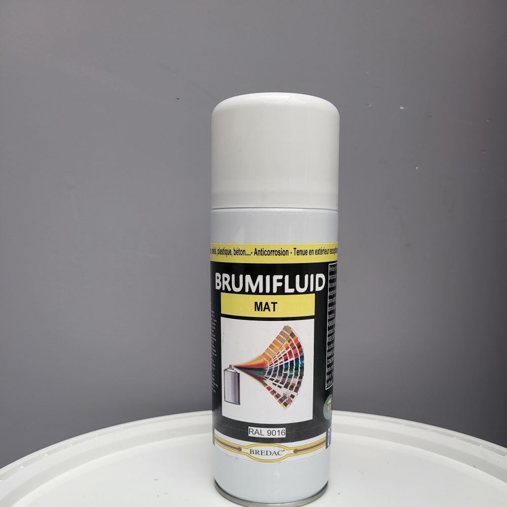 BRUMIFLUID MAT - RAL 9016 - 400 mL | PMP Décor