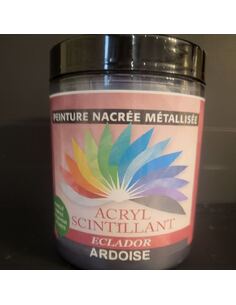 ACRYL SCINTILLANT - ARDOISE - 250ml - ECLADOR | PMP Décor