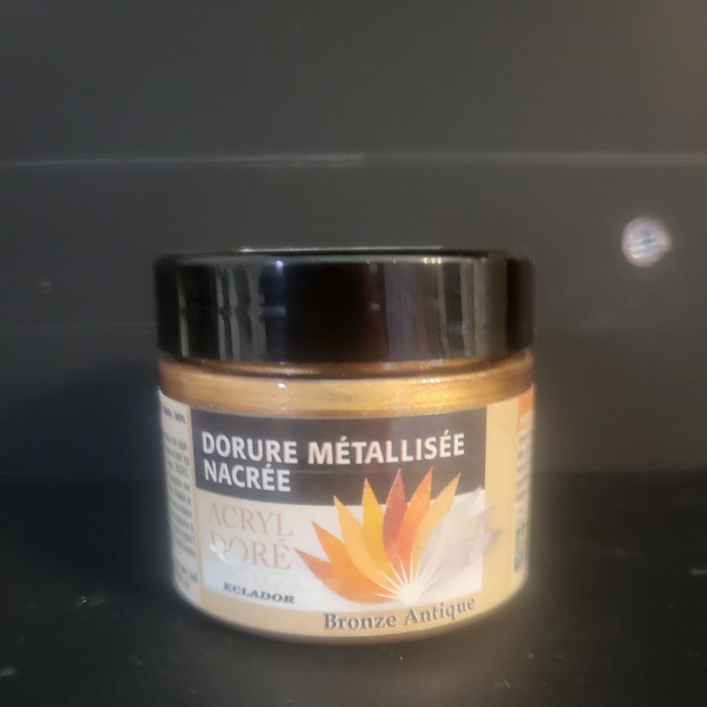 ACRYL DORE - BRONZE ANTIQUE - 50ml - ECLADOR | PMP Décor