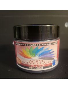 ACRYL SCINTILLANT - ARDOISE - 50ml - ECLADOR | PMP Décor