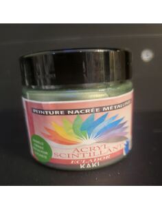 ACRYL SCINTILLANT - KAKI - 50ML - ECLADOR | PMP Décor