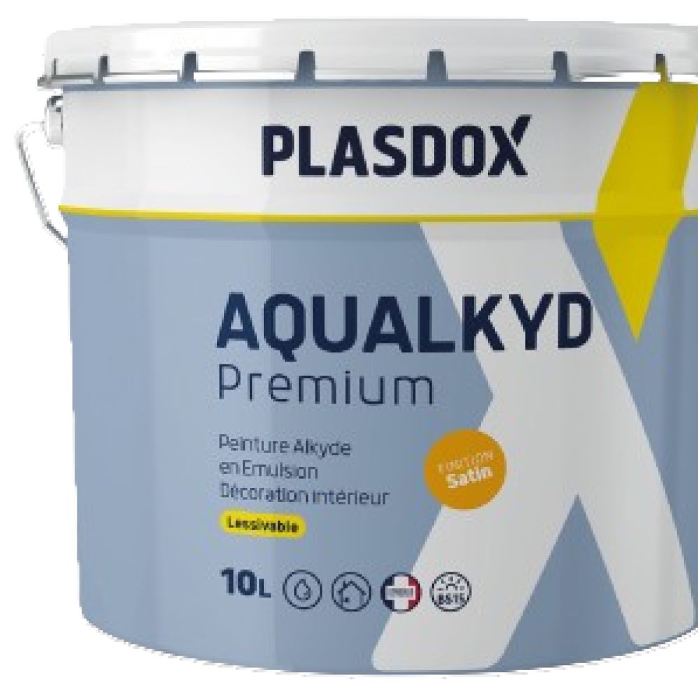 AQUALKYD PREMIUM SATIN BASE M à teinter 1L | PMP Décor