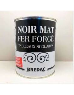 NOIR MAT FER FORGE 100ML BREDAC | PMP Décor