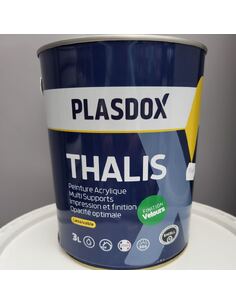 THALIS VELOURS BLC COU 3L | PMP Décor