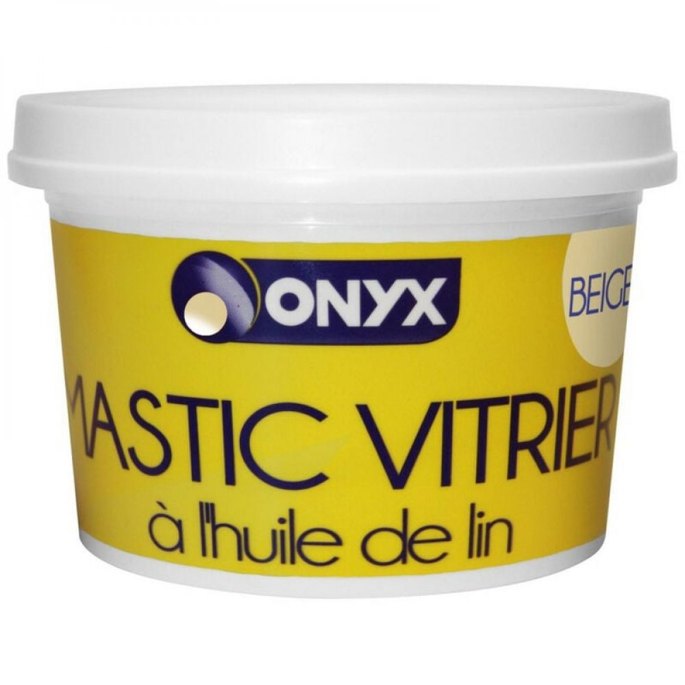 Mastic vitrier BEIGE 500g ONYX | PMP Décor
