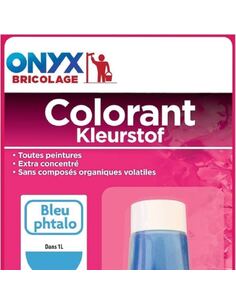 Colorant BLEU PHTALO 25ml tube ONYX | PMP Décor