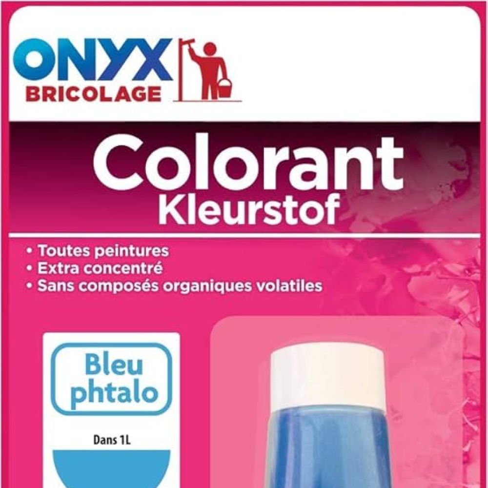 Colorant BLEU PHTALO 25ml tube ONYX | PMP Décor