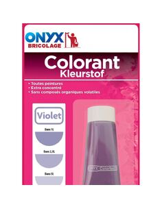 Colorant VIOLET 25ml tube ONYX | PMP Décor