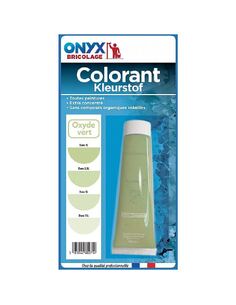 Colorant OXYDE VERT 25ml tube ONYX | PMP Décor