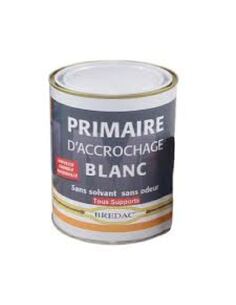 Primaire d'accrochage blanc - sans odeur - 250 mL - BREDAC | PMP Décor