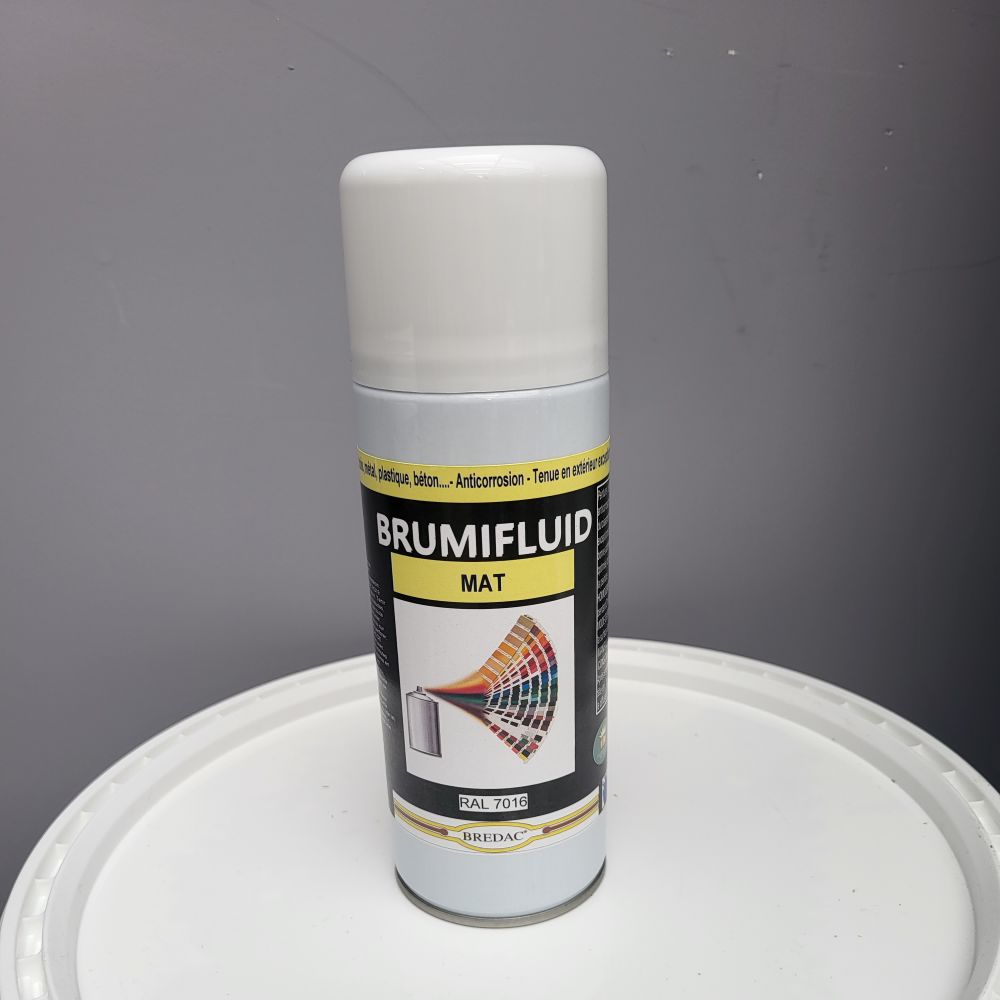 BRUMIFLUID - aspect Mat - RAL 7016 - 400ml BREDAC | PMP Décor