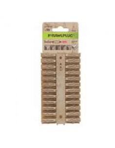 Timber UNO multipurpose plug - 6 mm - 96 pièces | PMP Décor
