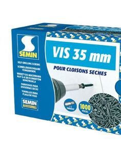 Vis pour cloisons sèches - 35 mm - 1 000 pièces | PMP Décor