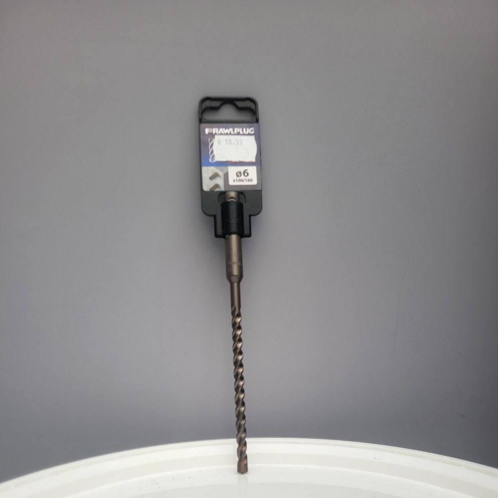 Fôret pour béton armé SDS plus 6x100x160 mm | PMP Décor