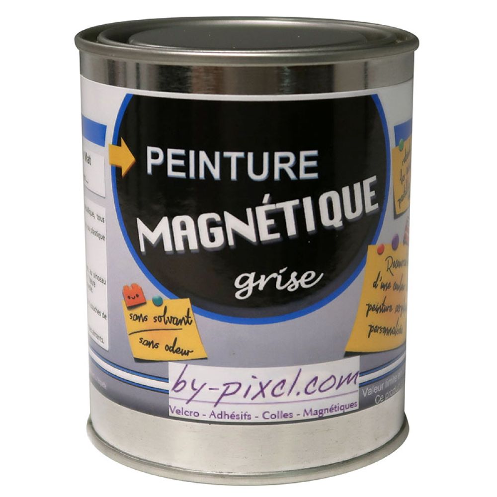 Peinture Magnétique Grise - 750 ml - BREDAC | PMP Décor
