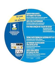Bande à joint pour plaque de plâtre grillagée 90ml x 0.05m | PMP Décor