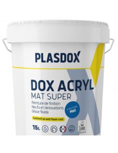DOX ACRYL MAT BLC 15L - 30% BLACK FRIDAY | PMP Décor