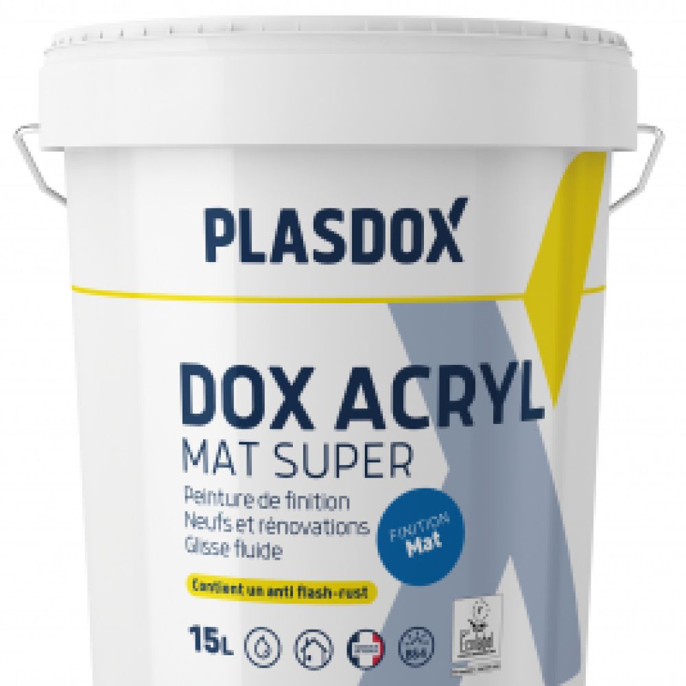 DOX ACRYL MAT BLC 15L - 30% BLACK FRIDAY | PMP Décor
