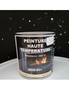 Peinture Haute Température - Noire - 500 ml | PMP Décor