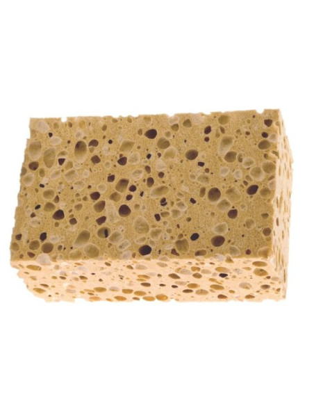 Eponge végétale brune 140 x 90 x 55 mm gros travaux - ROTA | PMP Décor