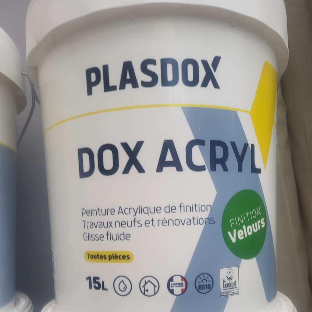 DOX ACRYL VELOURS BLC 15L - 30% BLACK FRIDAY | PMP Décor