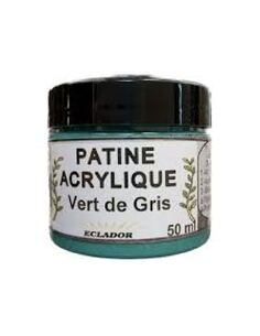 Patine Acrylique - Vert de Gris - 50ml - ECLADOR | PMP Décor