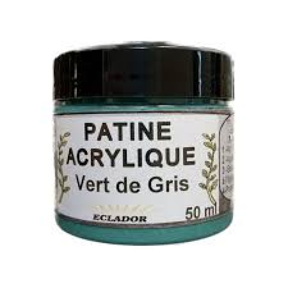Patine Acrylique - Vert de Gris - 50ml - ECLADOR | PMP Décor