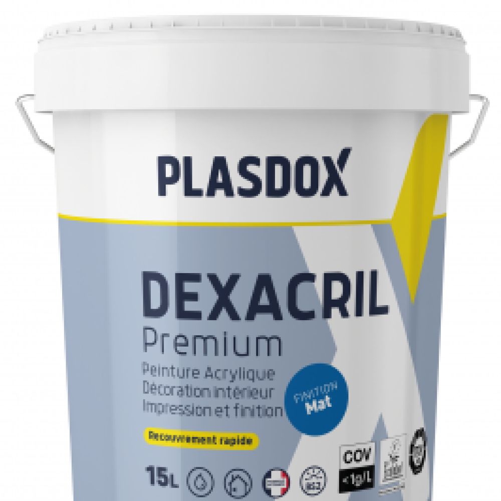 DEXACRIL Premium mat 15L Blanc | PMP Décor