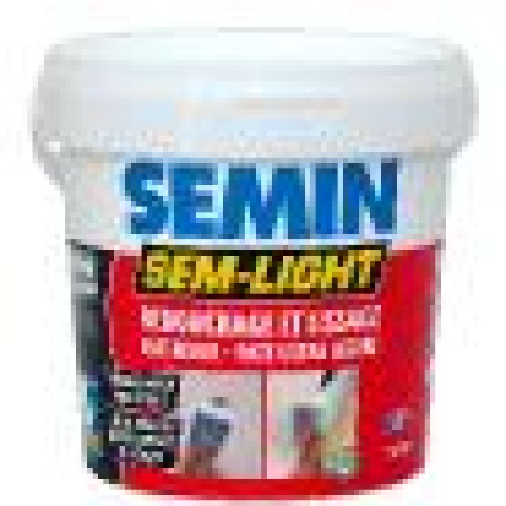 Enduit rebouchage et lissage semi - light - 1 litre | PMP Décor