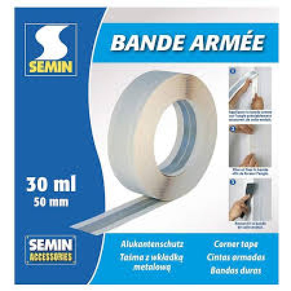 Bande armée - 50 mm - 30 Ml - SEMIN | PMP Décor
