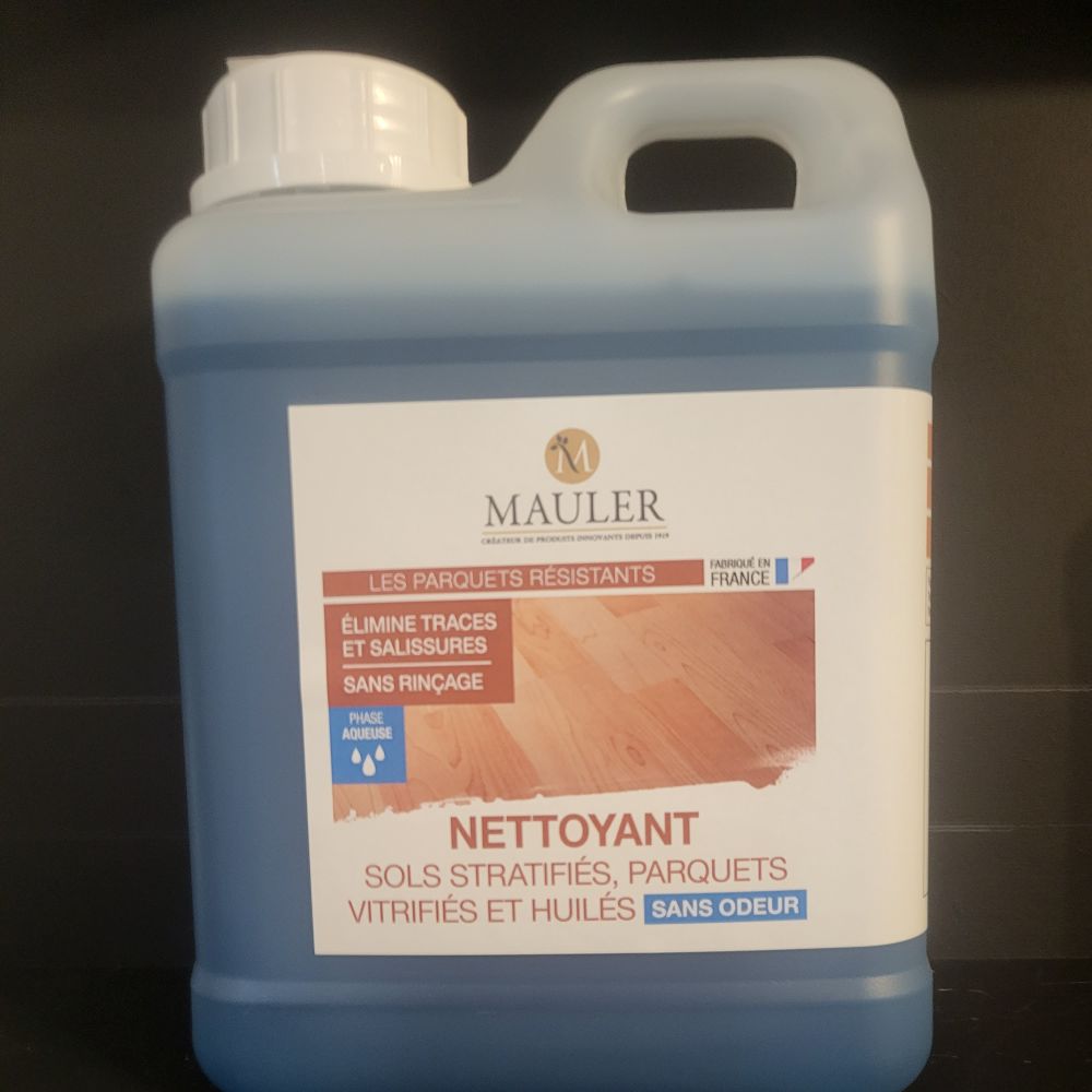 Nettoyant pour sols stratifiés, parquest vitrifiés et huilés - sans od