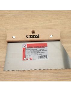 Couteau à colle dents fines 20cm | PMP Décor
