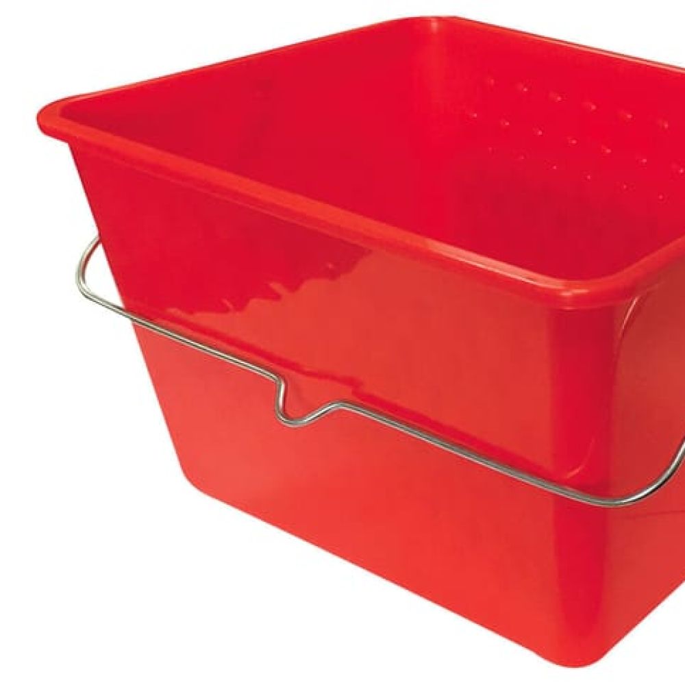 Camion rectangulaire 7 litres rouge | PMP Décor
