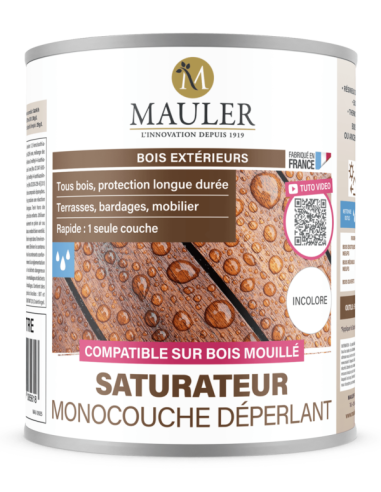 Saturateur Monocouche déperlant - incolore - 1L | PMP Décor